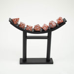 Steel Pergola Dice Stand - Jordan Britt Sculptures