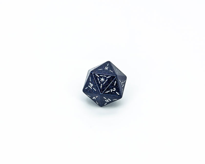 Snowflake Blue Sandstone D20