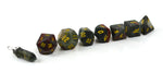 Bloodstone Semi-Previous Hand Carved Stone Dice Set