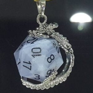 Small Head Dragon Dice Pendant