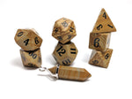 Egyptian Marble Semi Precious Stone Dice Set