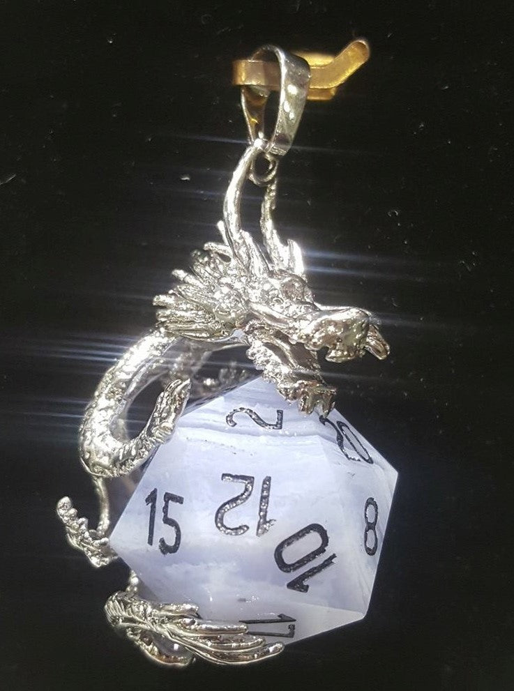 Large Dragon Head Dice Pendant