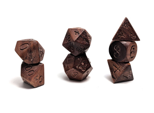 Mabiwasa Wood Dice Set