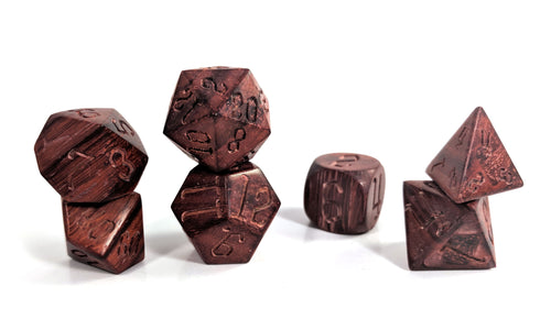 Pau Ferro Wood Dice Set