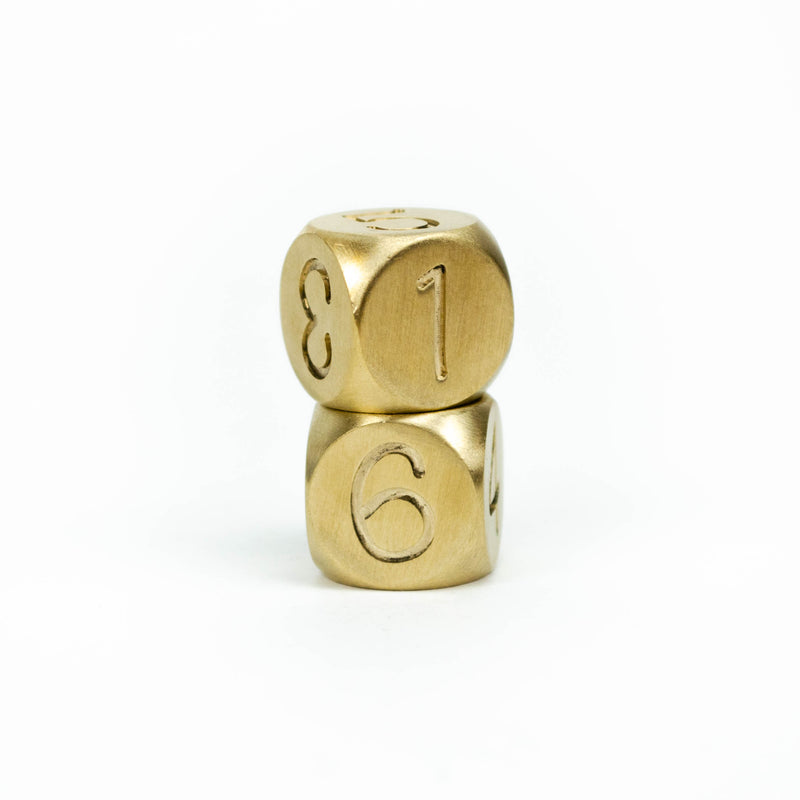 Brass D6 in Swash