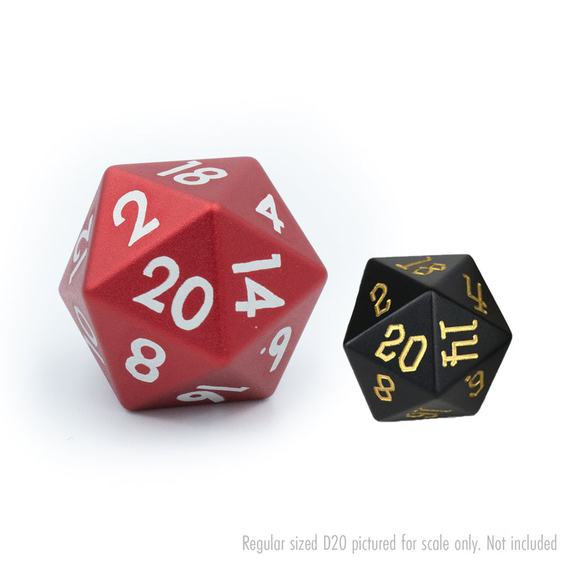 Red Tableshaker 30mm Aluminium D20