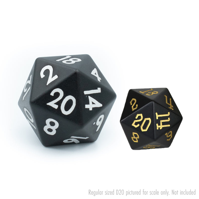 Black Tableshaker 30mm Aluminium D20